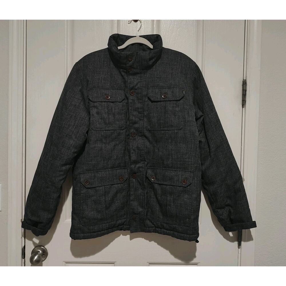 Men's Vans Off The Wall Mixer 2 Dark Gray Jacket Size Large